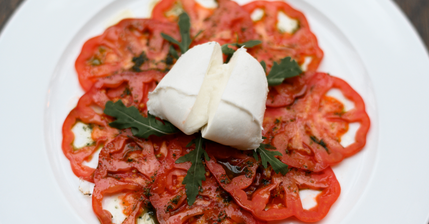 Assiette tomate mozzarella
